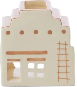 No. 03 Santa Fe Adobe Style Incense & Tea Light Holder (1 Tea Light & 20 Incense Cones) - image 3