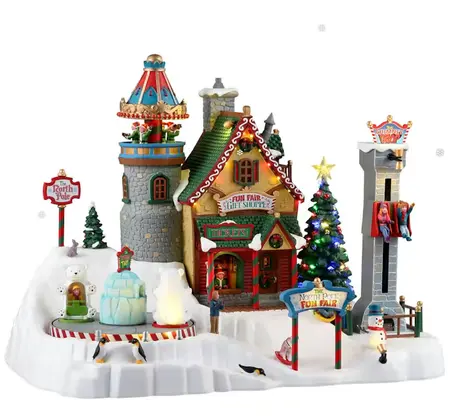 NORTH POLE FUN FAIR, INCL. ADAPTOR 74254, 550 mA (WHITE)