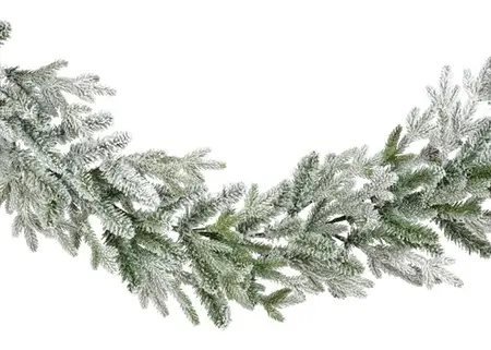 Norway Snowy Indoor Garland