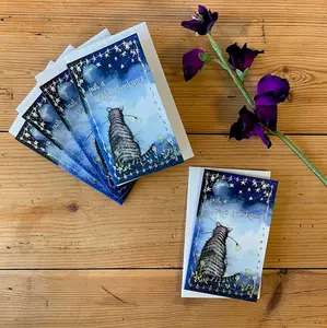 Notelet Pack Of 5 by Alex Clark