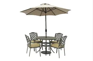 Oakley 4 Seat Dining Set - image 3