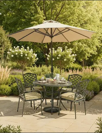 Oakley 4 Seat Dining Set - image 1