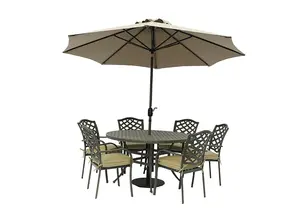 Oakley 6 Seat Dining Set - image 3