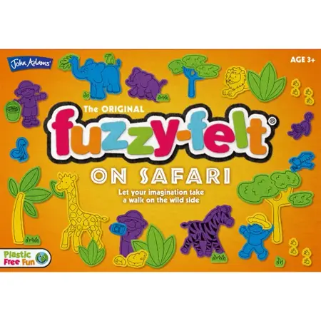 On Safari Fuzzy Felt