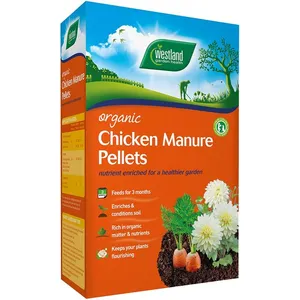 Westland Chicken Manure Pellets 2.25Kg + 25% Extra free