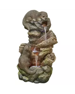 Otter Pools water feature inc LEDS - image 1