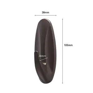 Outdoor Designer Hook - Bronze (1 Hook, 2 Strips/Pk) - image 4