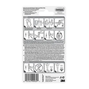 Outdoor Designer Hook - Bronze (1 Hook, 2 Strips/Pk) - image 5