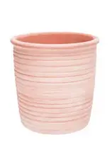 Outdoor Hillcrest Ripple Terracotta Planter H24cm D24cm - image 2