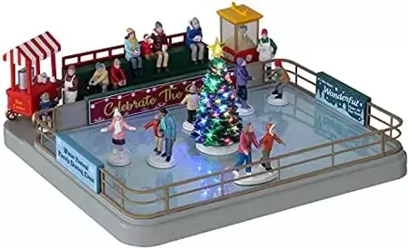 OUTDOOR SKATING RINK, INCL. ADAPTOR 74254, 550 mA (WHITE)