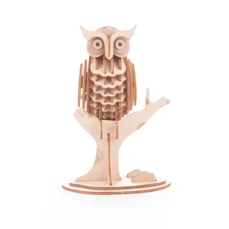 Owl 3D Wooden Puzzle - image 1