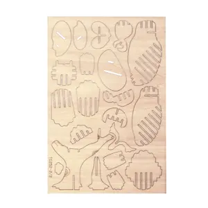 Owl 3D Wooden Puzzle - image 2