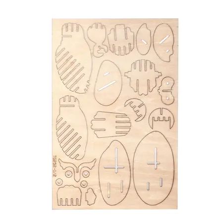 Owl 3D Wooden Puzzle - image 3