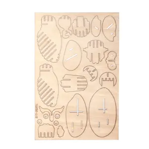 Owl 3D Wooden Puzzle - image 3