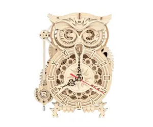 Owl Clock Diy Model Kit