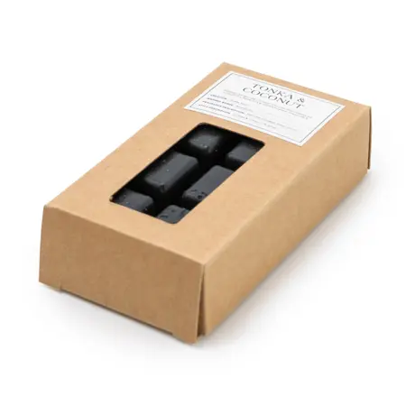 Pack Of 8 Wax Melts Black - 5% Coco Butter