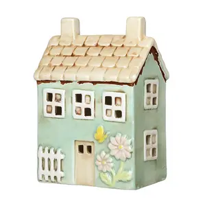 Pale Blue Green Dolomite House