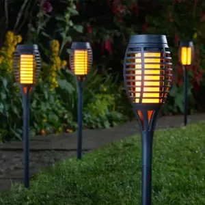 Party Flaming Torch Black- 5 Piece Carry Pack - image 1