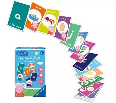Peppa Pig First Flashcards EN - Pennells Garden Centres