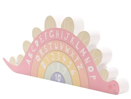 Petit Cheri Dinosaur Plaque - Letters & Numbers - image 2