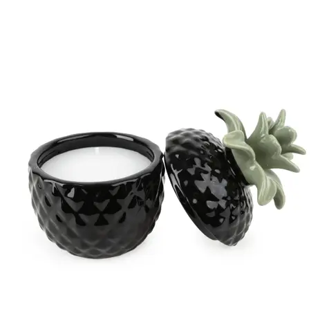 Pineapple Shaped Ceramic Candle - image 2