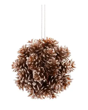 Pinecone on wire pp