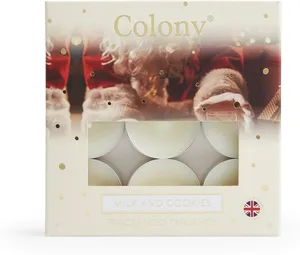 PK/9 TEALIGHTS MILK & COOKIES - image 1