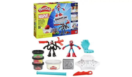 Play-Doh Spiderman Launch And Slice Battle - image 1