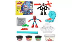Play-Doh Spiderman Launch And Slice Battle - image 3
