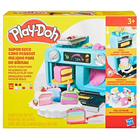 Play-Doh Super Slice Cake Playset - image 1
