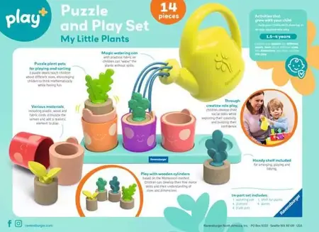 Play+ Pretend Play Set: My Little Plants - image 3