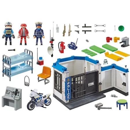 PLAYMOBIL 70568 City Action Police Prison Escape with Motorcycle - image 3
