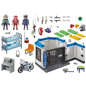 PLAYMOBIL 70568 City Action Police Prison Escape with Motorcycle - image 3