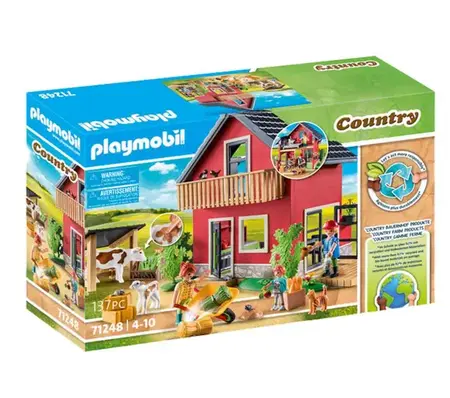 PLAYMOBIL 71248 Country Farmhouse with Outdoor Area - image 1