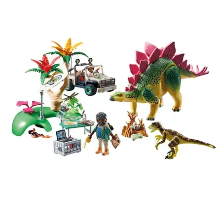 PLAYMOBIL Dinos Research Camp with Dinosaurs 71523 - image 3