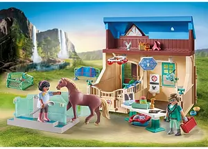 PLAYMOBIL Horses of Waterfall Riding Therapy & Veterinary Practice 71352