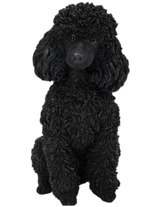 RL Poodle BLACK Sitting