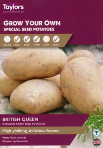 POTATO BRTISH QUEEN 35-45 P/P