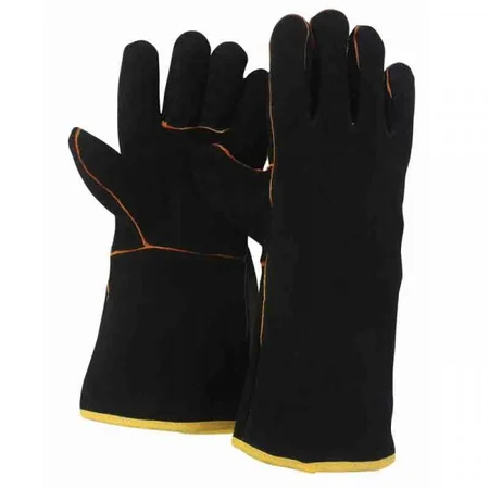 Premium Suede Gauntlets Gardening Gloves Large / Size 9