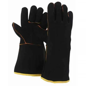 Premium Suede Gauntlets Gardening Gloves Large / Size 9