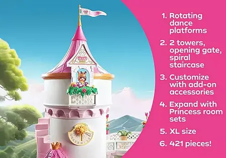 Princess Castle with Royal Couple - image 4