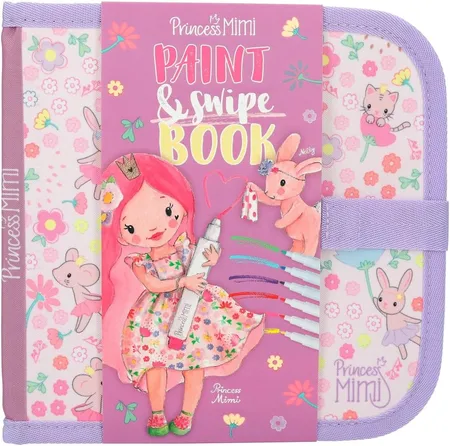 Princess Mimi Paint & Swipe Book