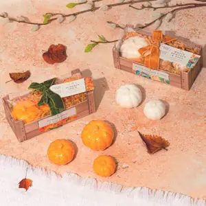 Pumpkin 3pc Soap Set Pumpkin Spice - image 2