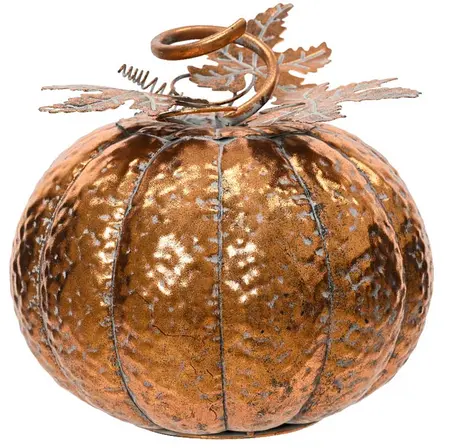 Pumpkin Iron Hammered