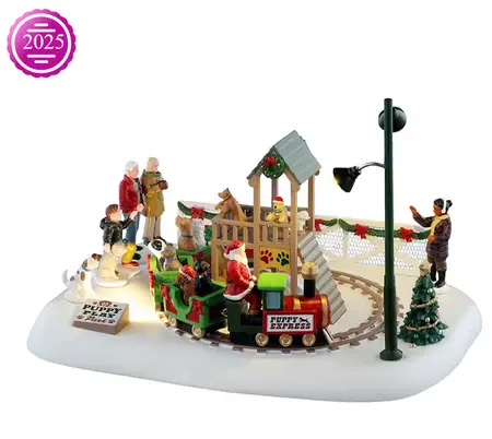 PUPPY PLAY PARK, Battery Operated (4.5V)