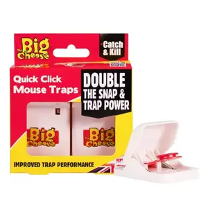 Quick Click Mouse Trap - Pack of 2