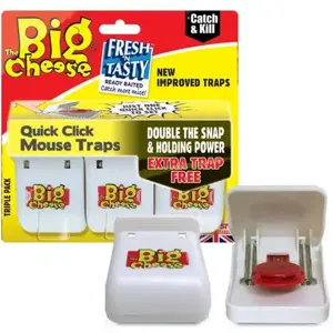 Quick Click Mouse Trap - Twinpack