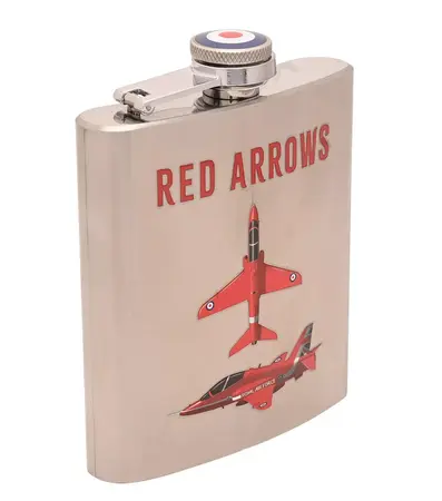 RAF 6oz Hip Flask - Red Arrows - image 4