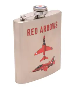 RAF 6oz Hip Flask - Red Arrows - image 4