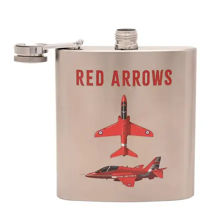RAF 6oz Hip Flask - Red Arrows - image 3